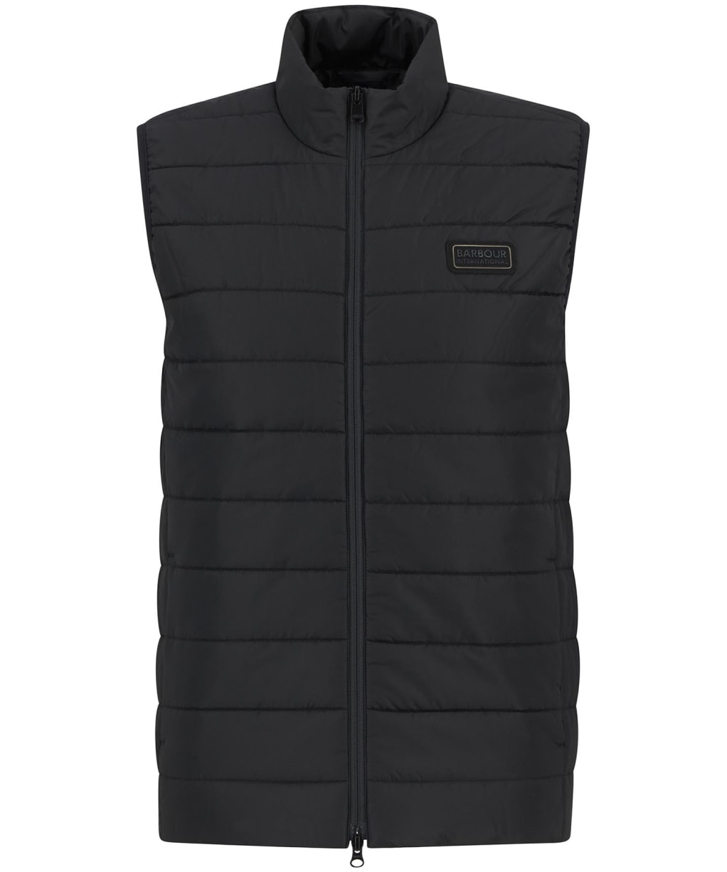 Men's Barbour International Aldon Quilted Gilet - Black