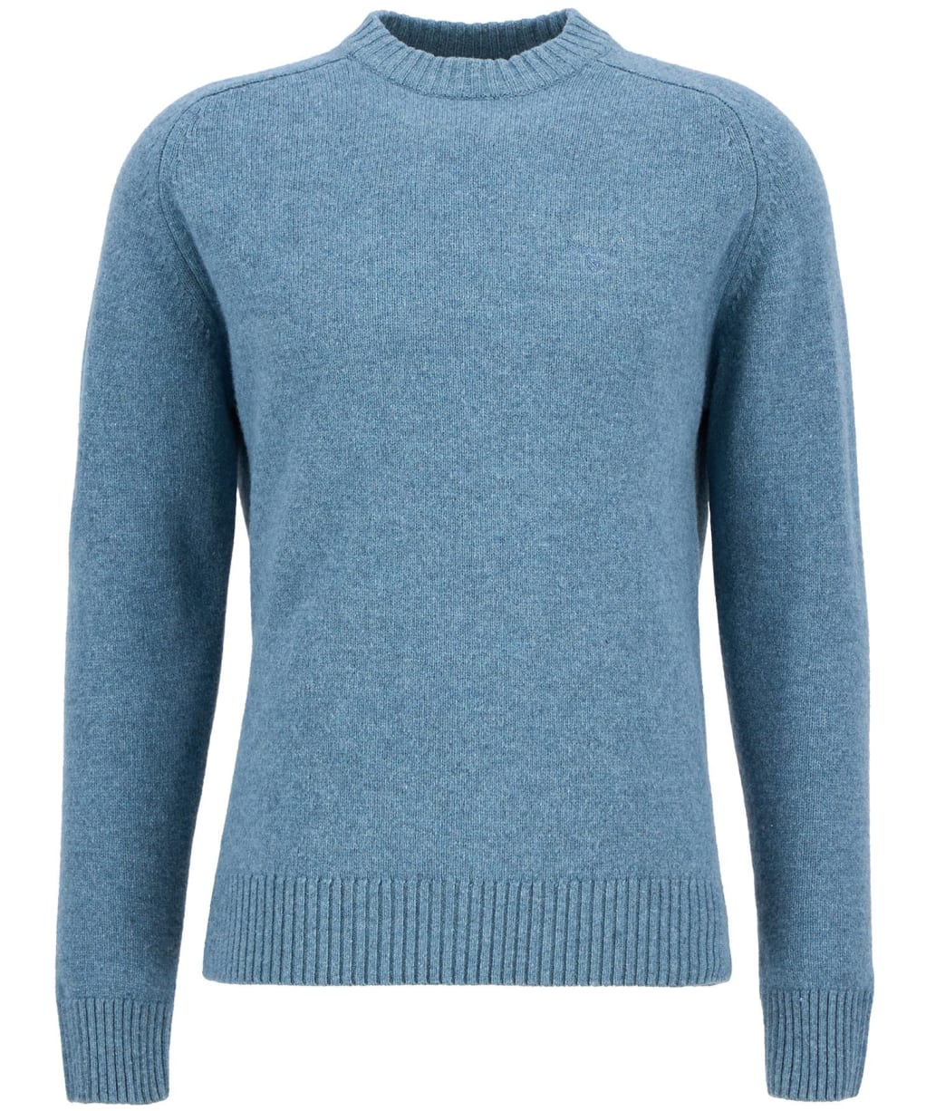Men's Barbour Grangetown Crew Neck Sweater - Bluestone