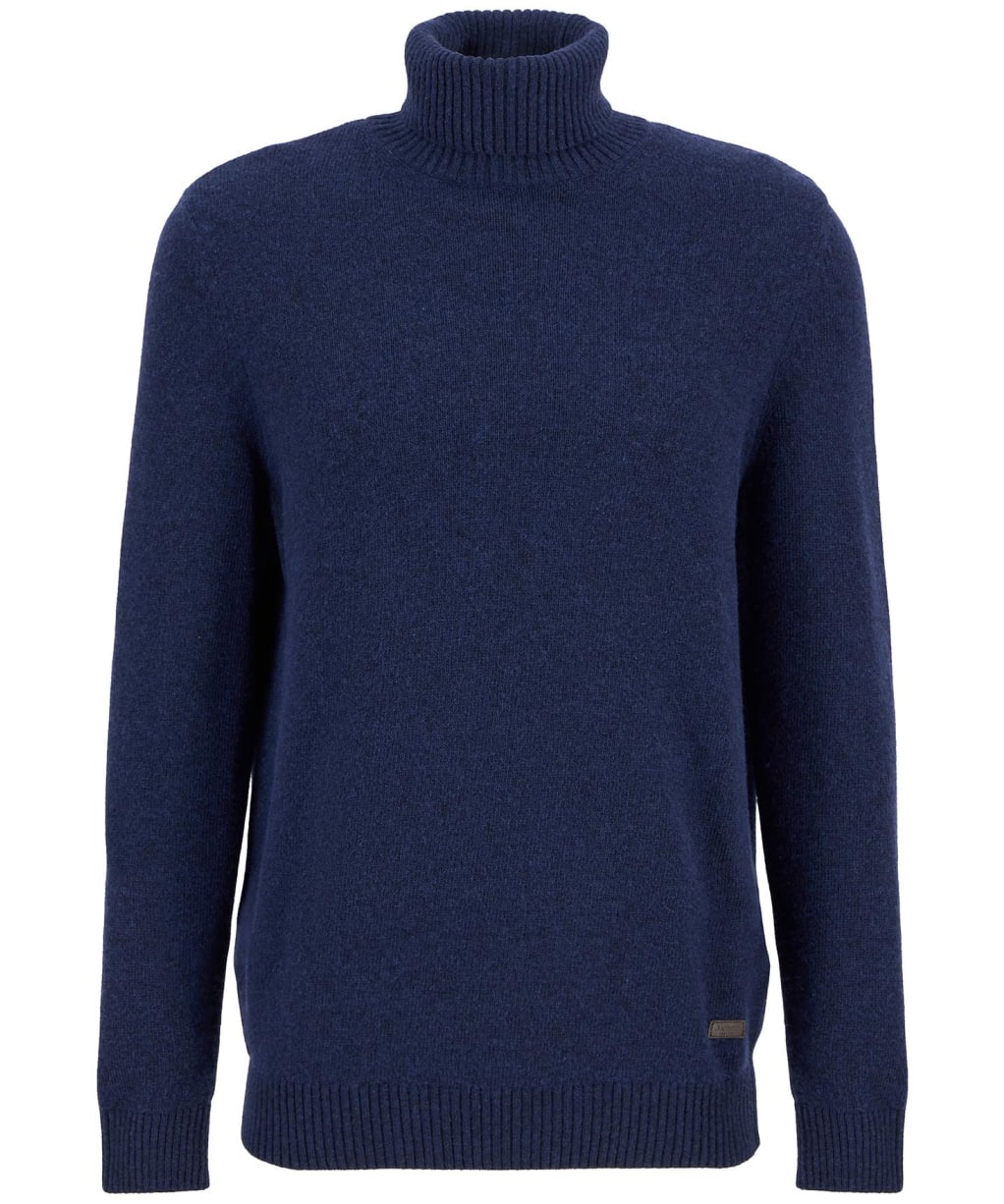Men's Barbour Kelp Roll Neck Jumper - Navy