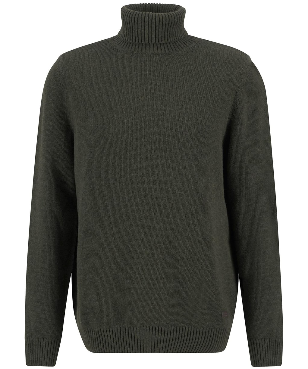 Men's Barbour Kelp Roll Neck Jumper - Olive