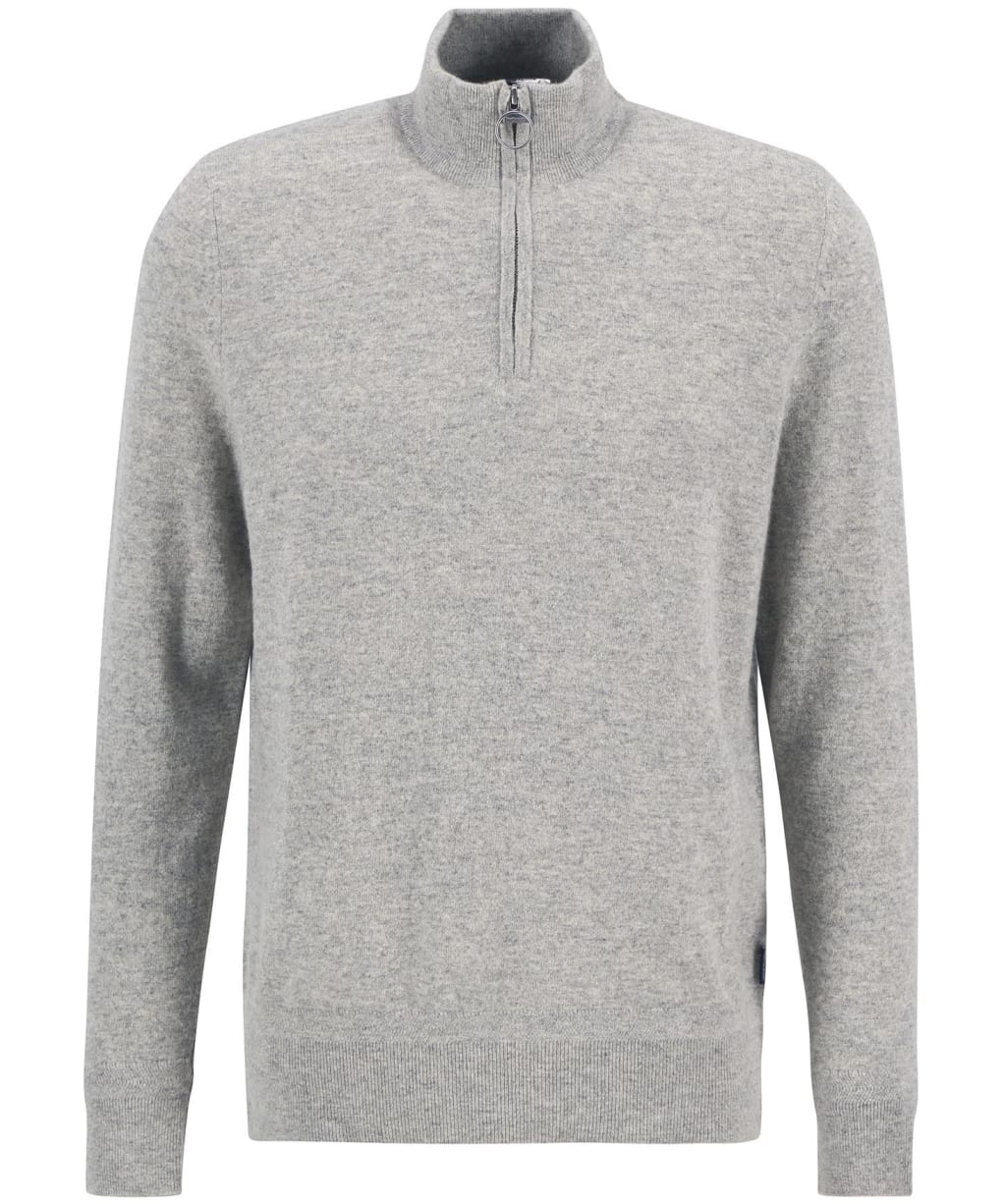 Men's Barbour Waterbury Half Zip Sweater - Mist