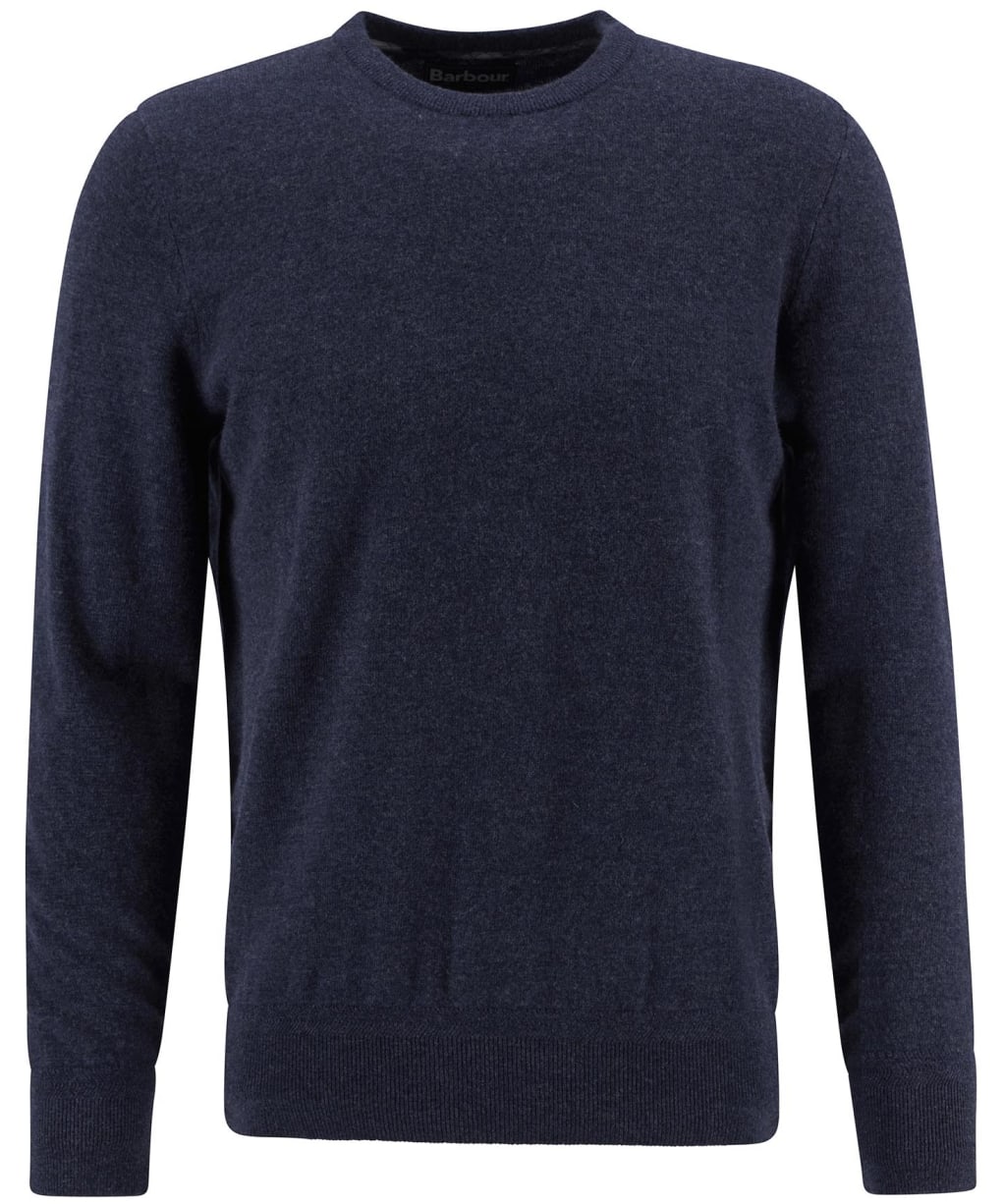 Men's Barbour Waterbury Crew Neck Sweater - Navy