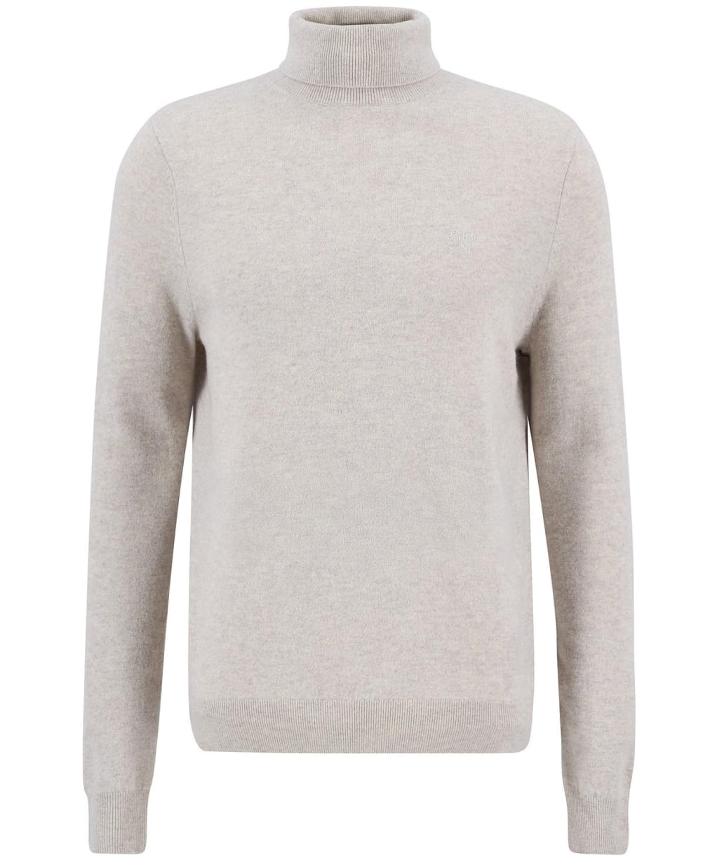 Men's Barbour Hector Roll Neck Jumper - Mist Marl