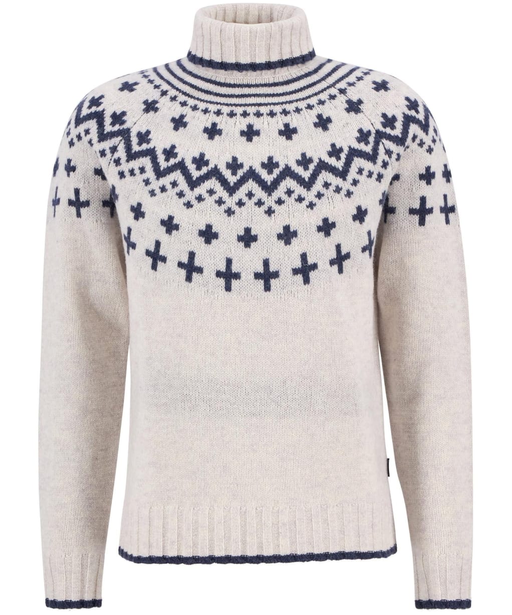Men's Barbour Hewton Roll Neck - Whisper White