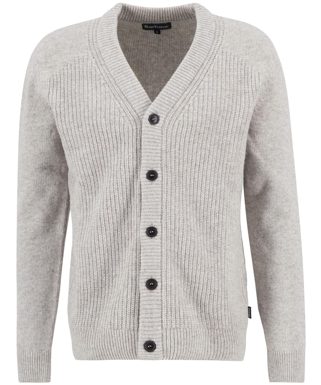 Men's Barbour Mainland Knitted Cardigan - Mist