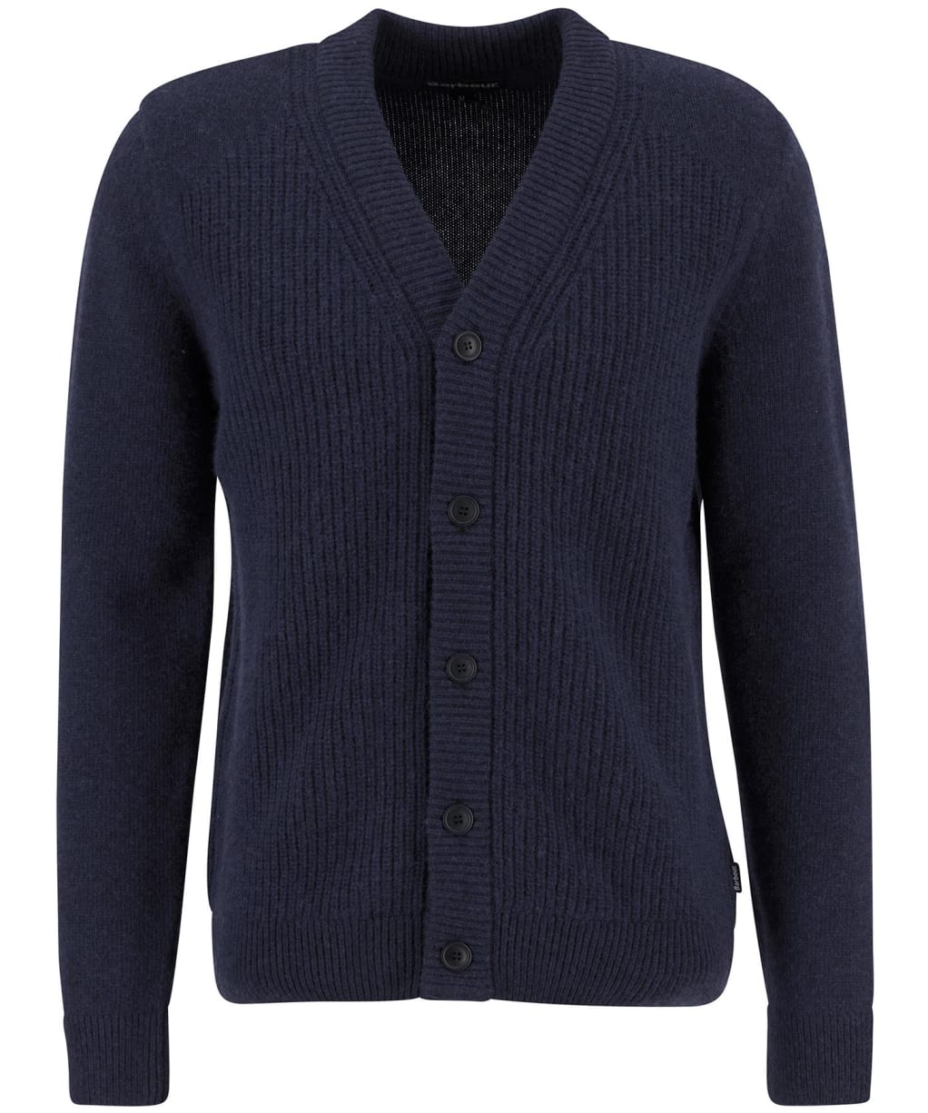 Men's Barbour Mainland Knitted Cardigan - Navy