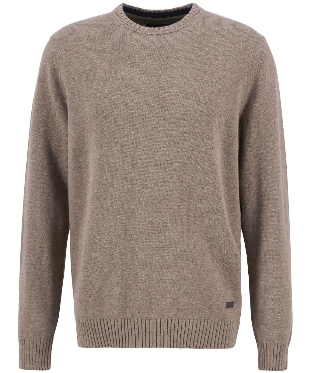Men's Barbour Kelson Crew Neck Sweater - Stone