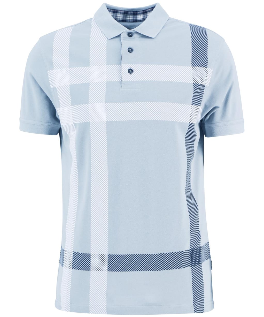 Men’s Barbour Blaine Polo Shirt - Mineral Blue