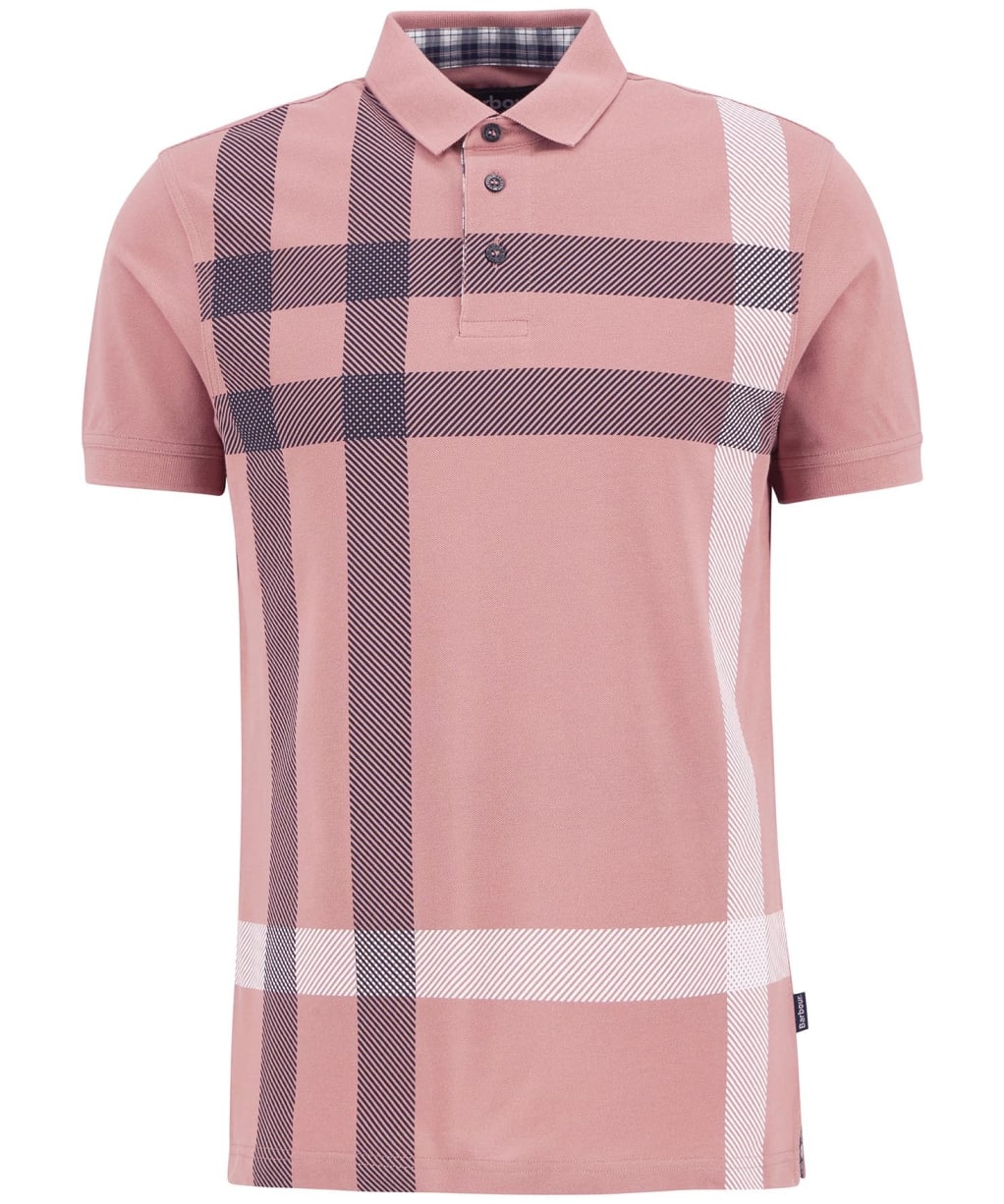 Men’s Barbour Blaine Polo Shirt - Earth Pink