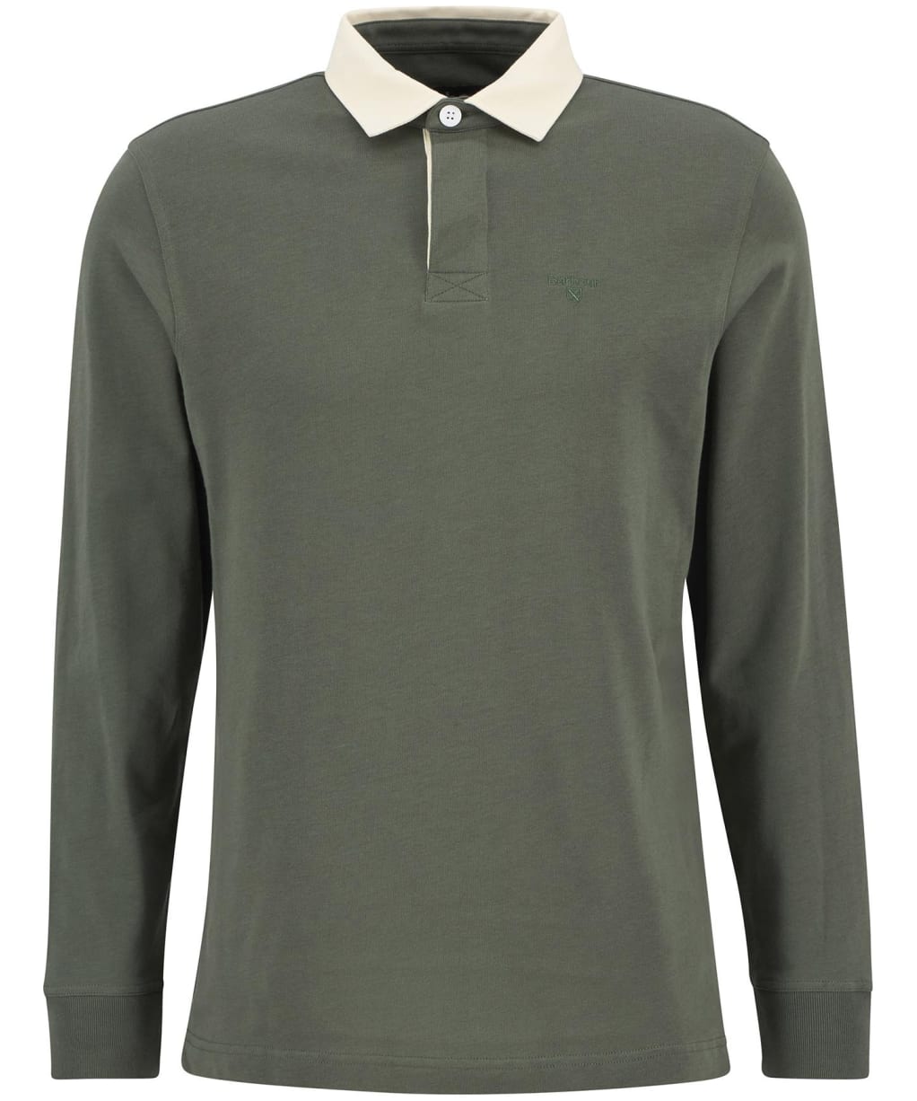 Men's Barbour Howtown Rugby Shirt - Thyme
