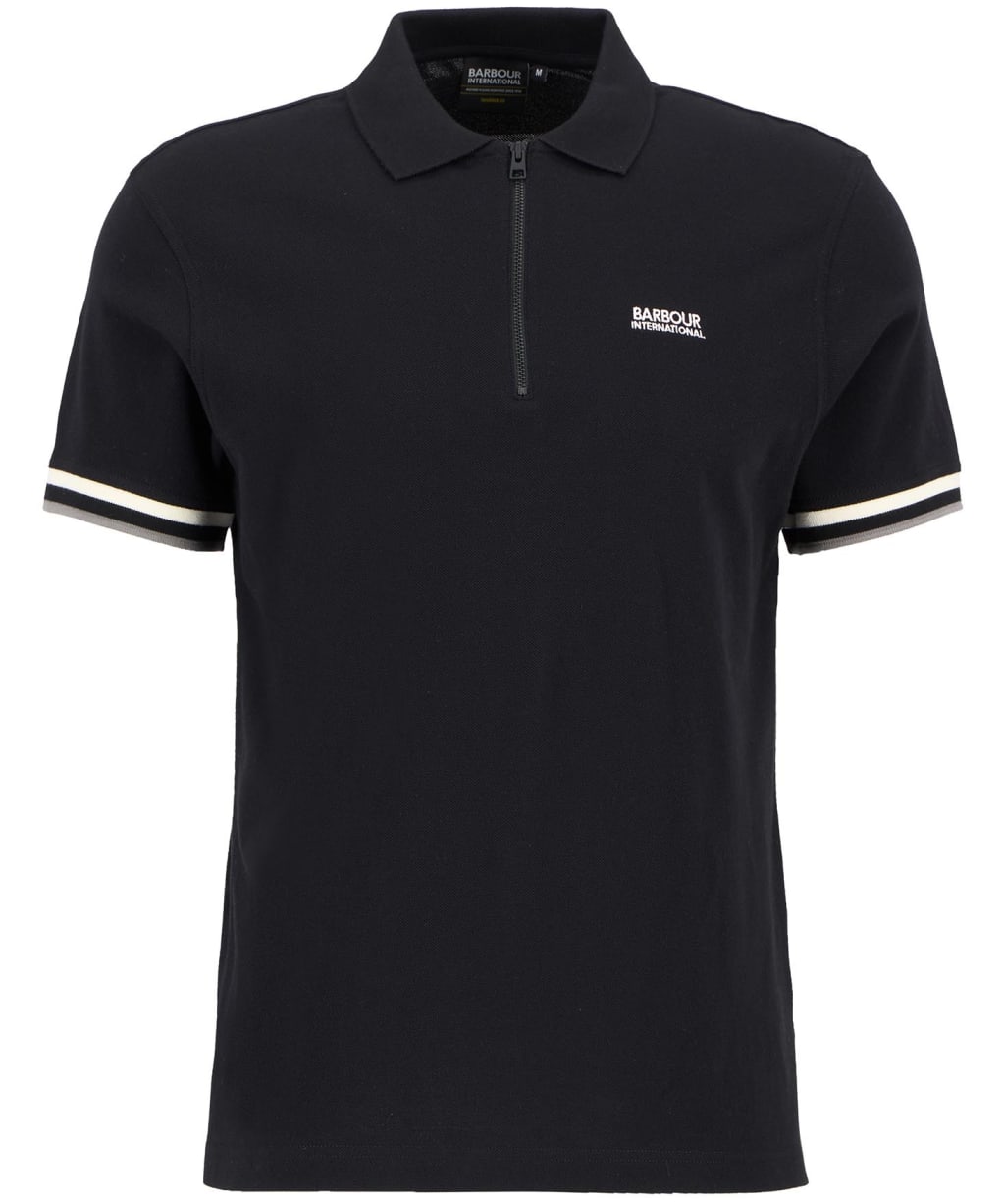 Men's Barbour International Buxton Polo Shirt - New Black