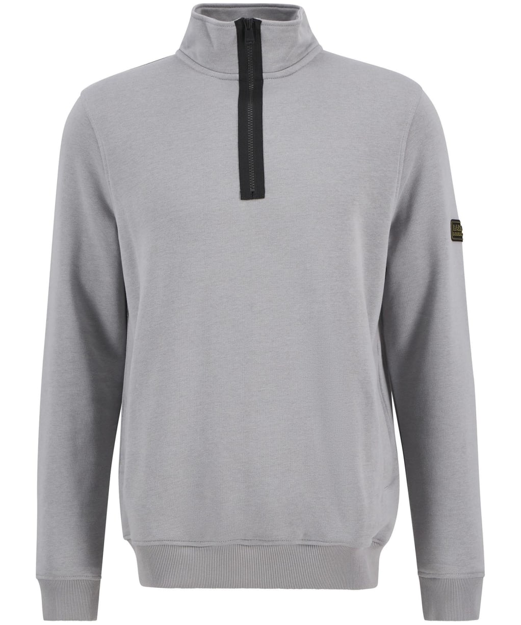 Men's Barbour International Outline Funnel Neck Sweatshirt - Ultimate Grey