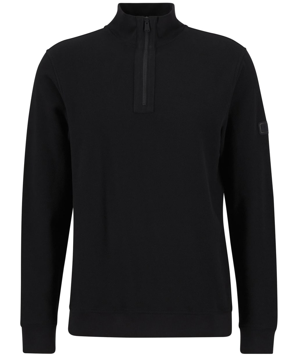 Men's Barbour International Samuel Funnel Neck - Black