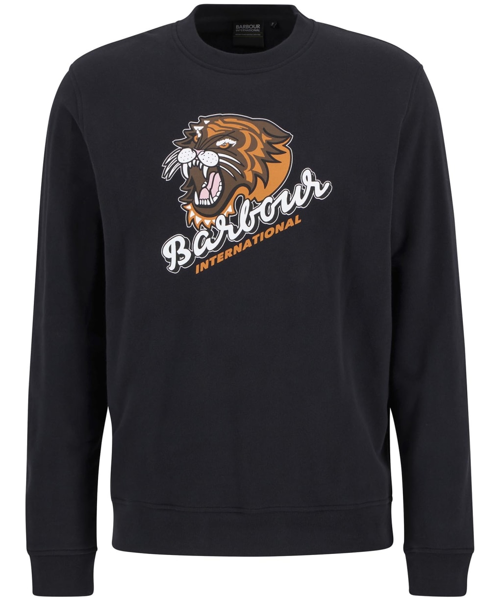 Men's Barbour International Daytona Sweatshirt - Black