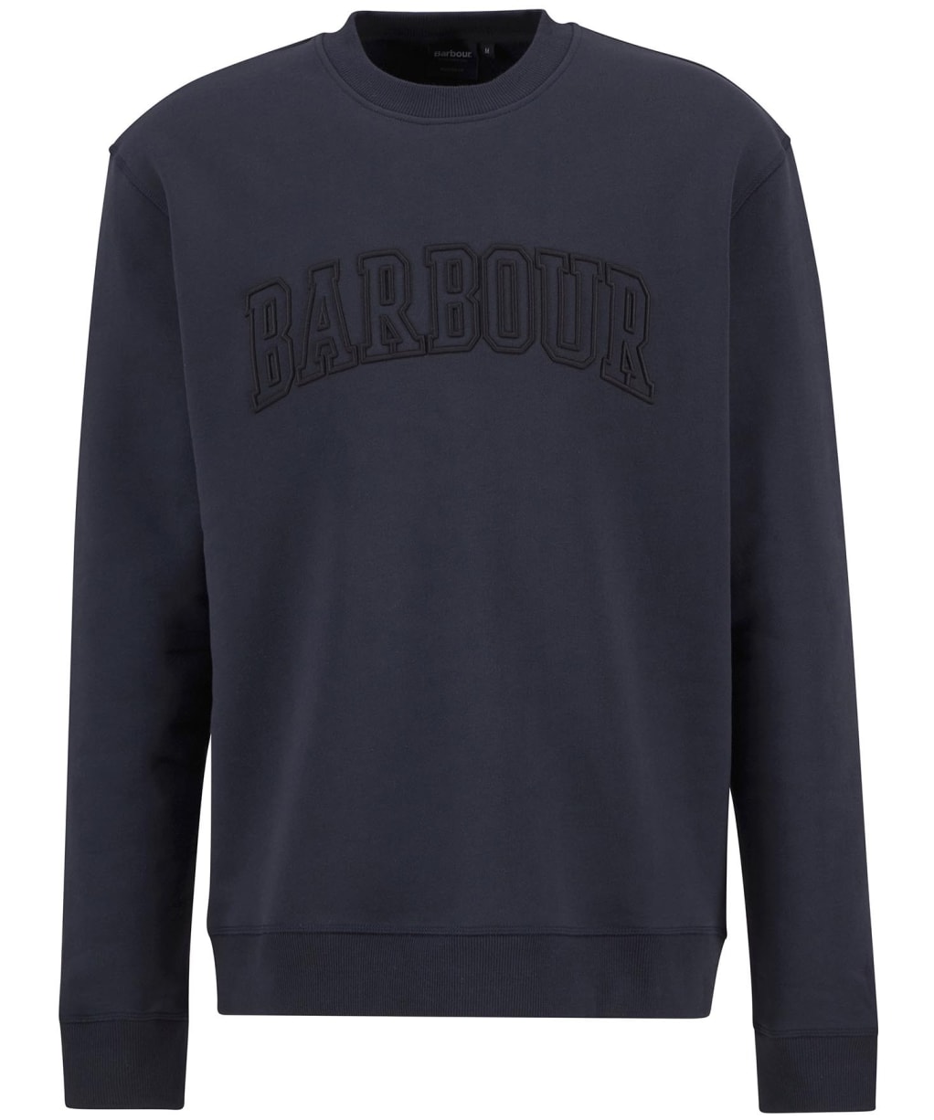 Men's Barbour Cragwell Relaxed Crew Neck Sweatshirt - Dark Navy