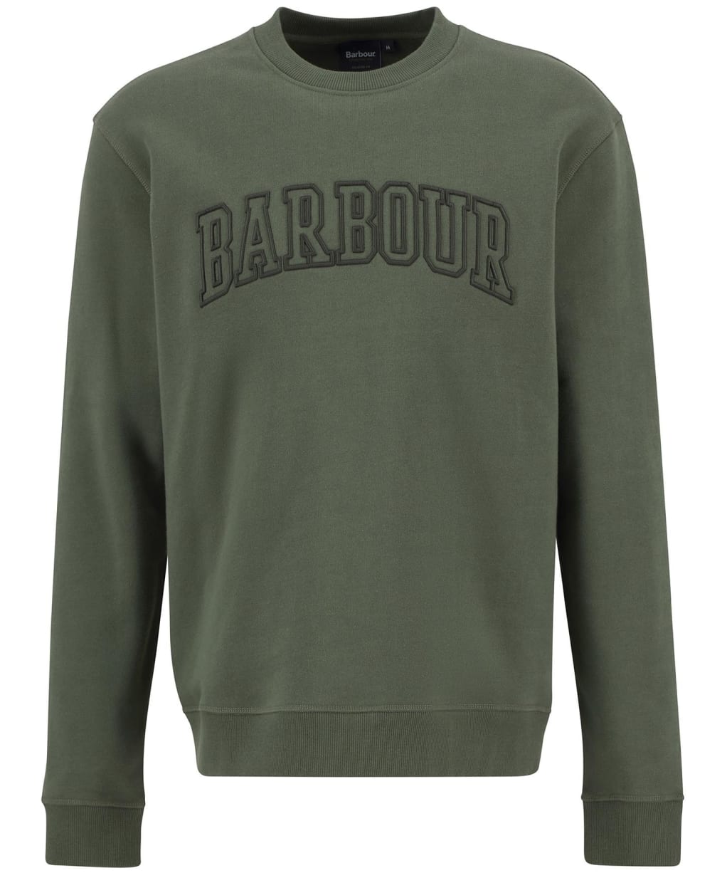 Men's Barbour Cragwell Relaxed Crew Neck Sweatshirt - Thyme