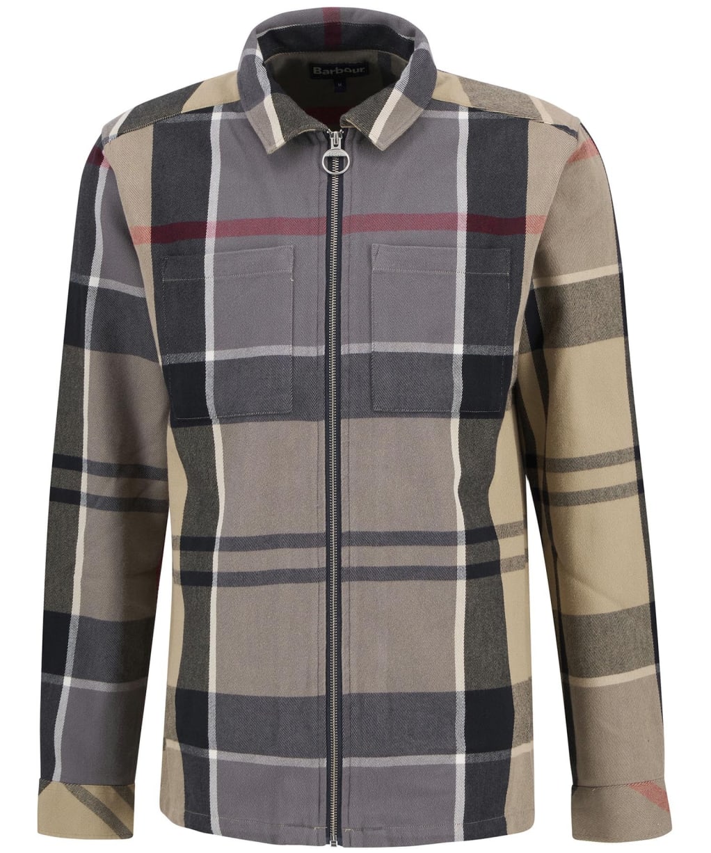 Men's Barbour Lannich Cotton Overshirt - Dress Tartan