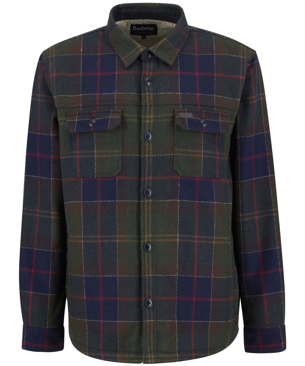 Men's Barbour Willberry Overshirt - Classic Tartan