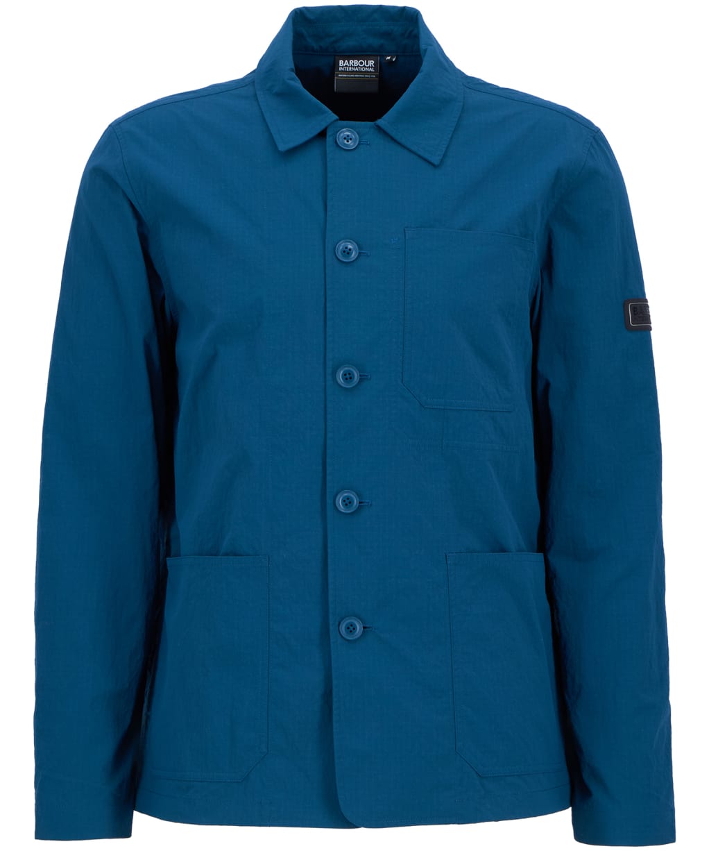 Men's Barbour International Douglas Overshirt - Shaded Emerald