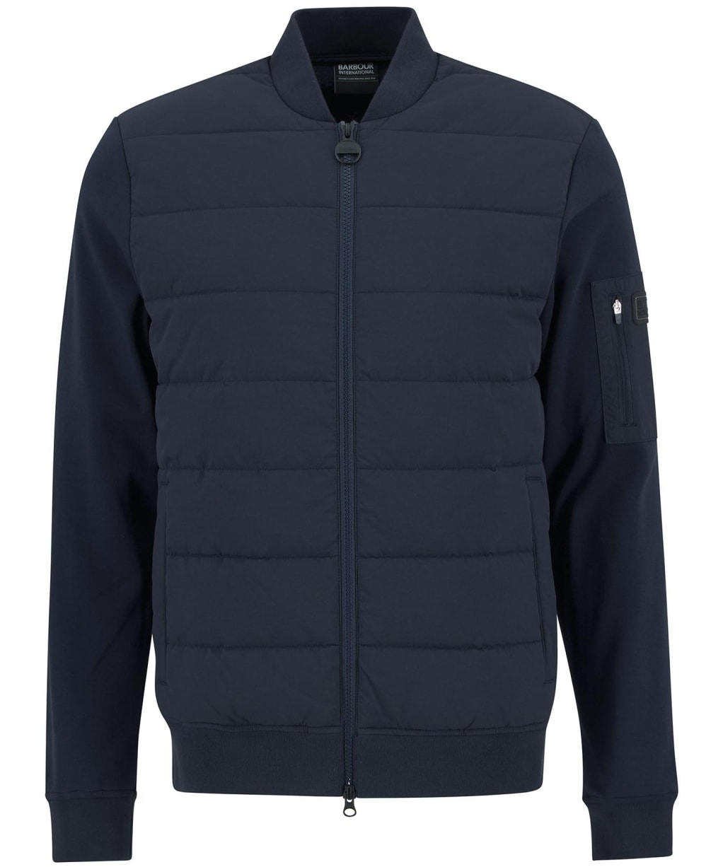 Men's Barbour International Holmes Bomber Jacket - Navy