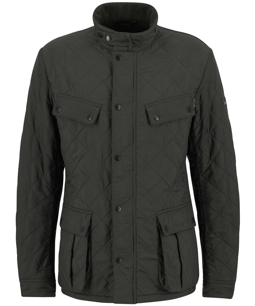 Men's Barbour International Ariel Polarquilt Jacket - Sage