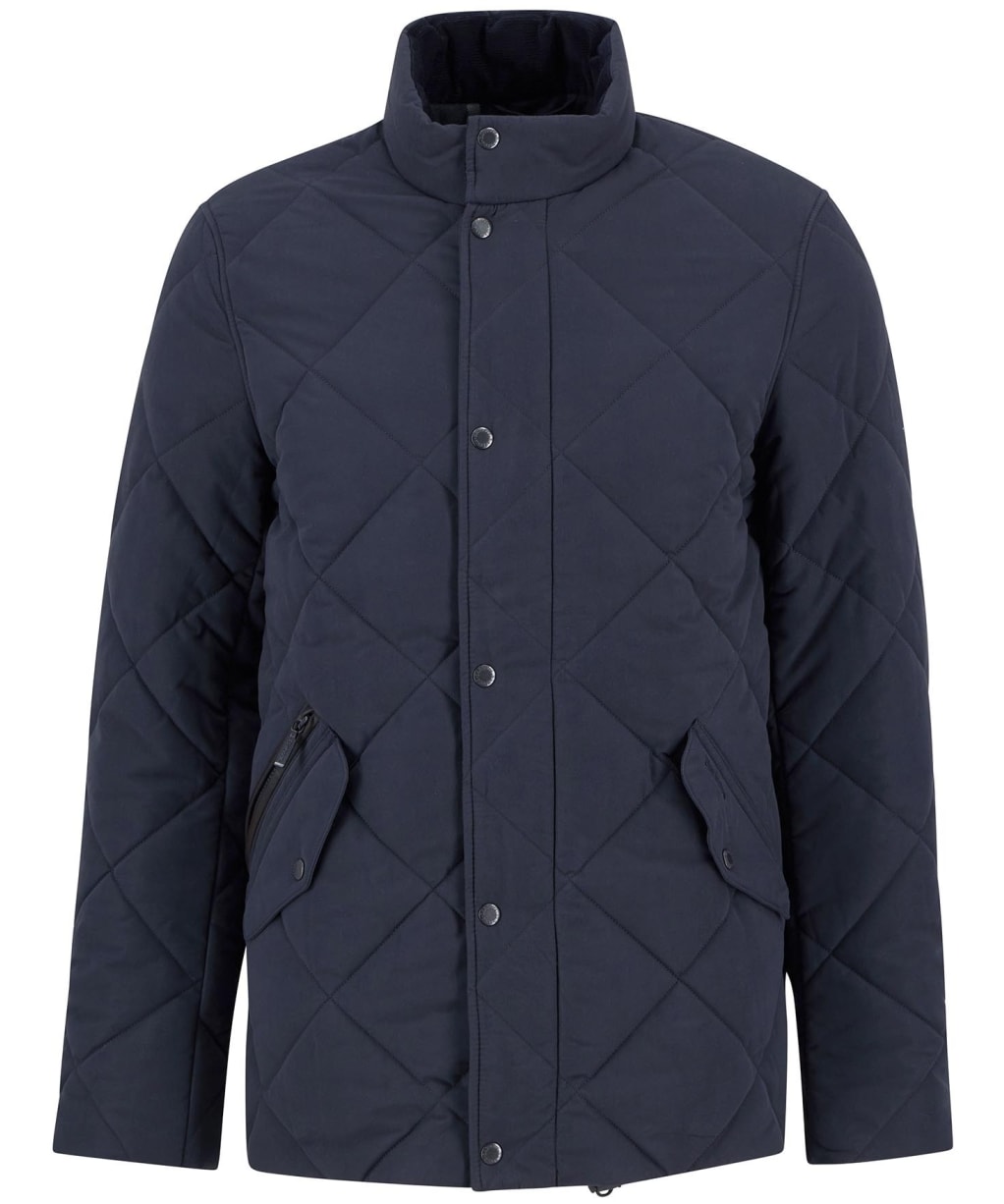 Men's Barbour Winter Chelsea Quilted Jacket - Dark Navy / Midnight