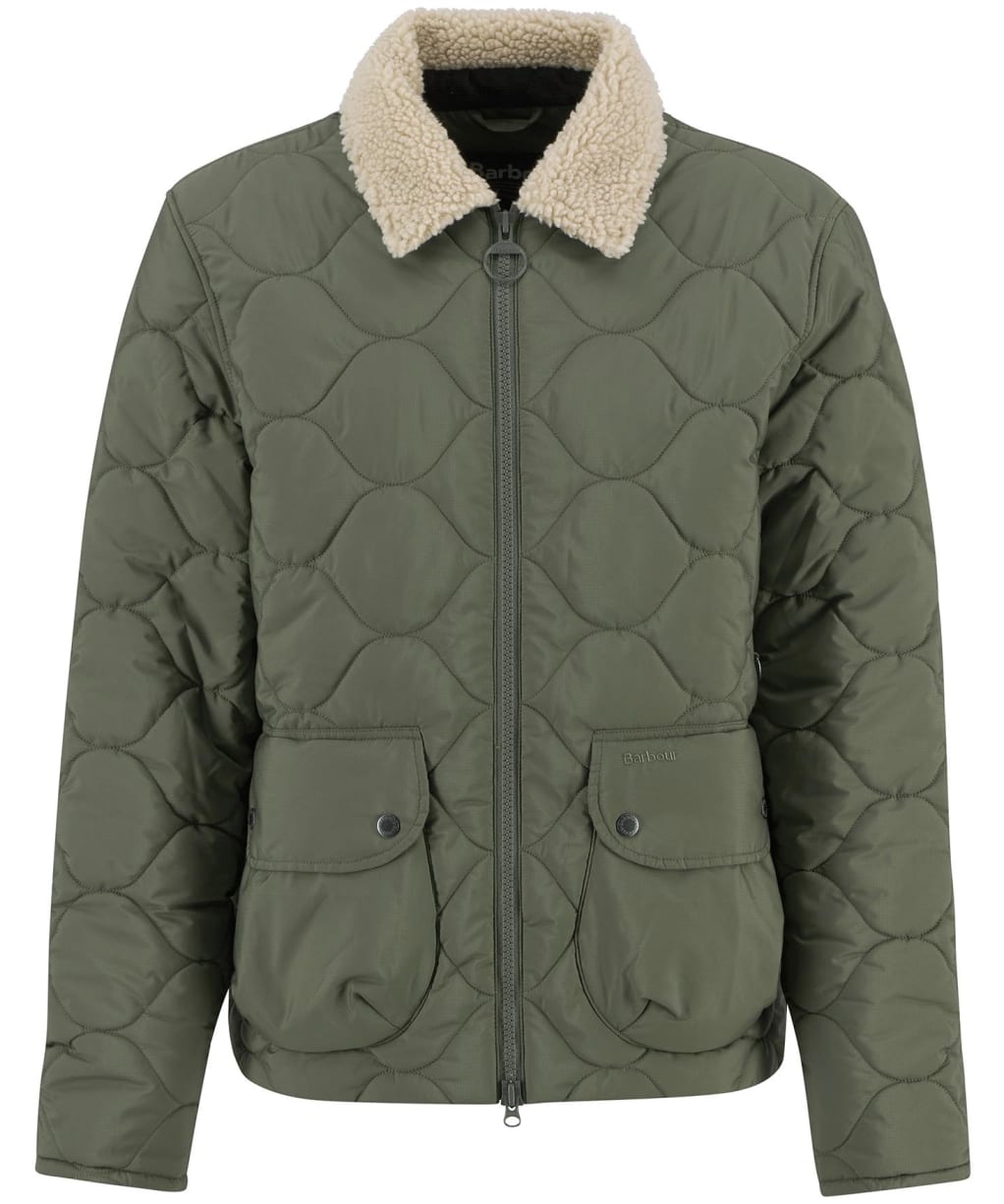 Men's Barbour Jig Quilted Jacket - Thyme