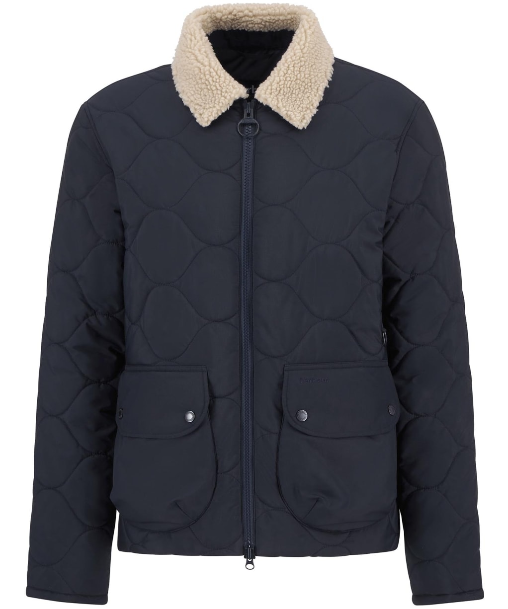 Men's Barbour Jig Quilted Jacket - Navy