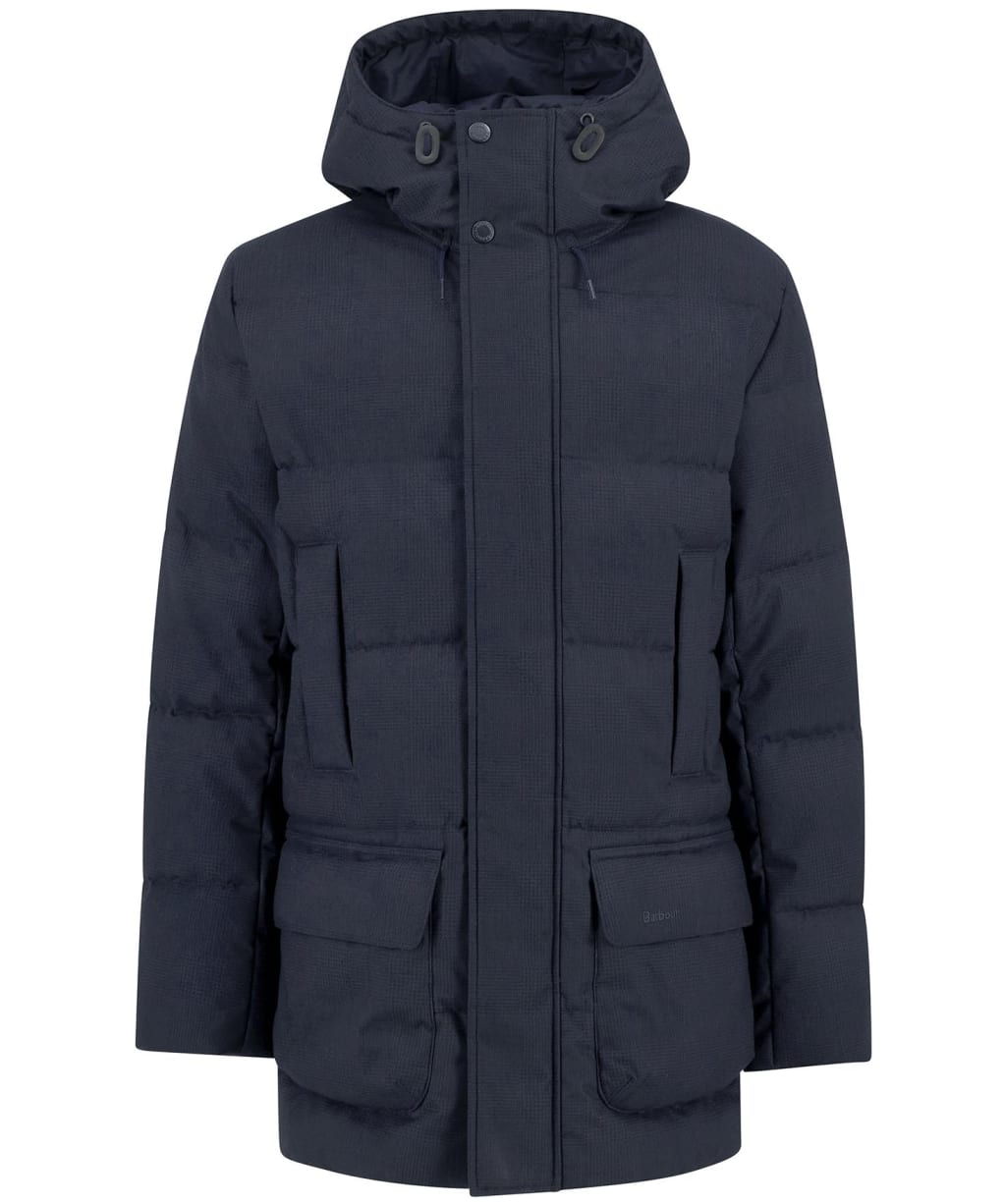 Men's Barbour Winter Beaufort Puffer Jacket - Navy