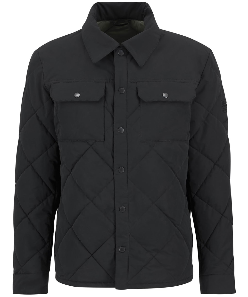 Men's Barbour International Axwell Puffer Jacket - Black
