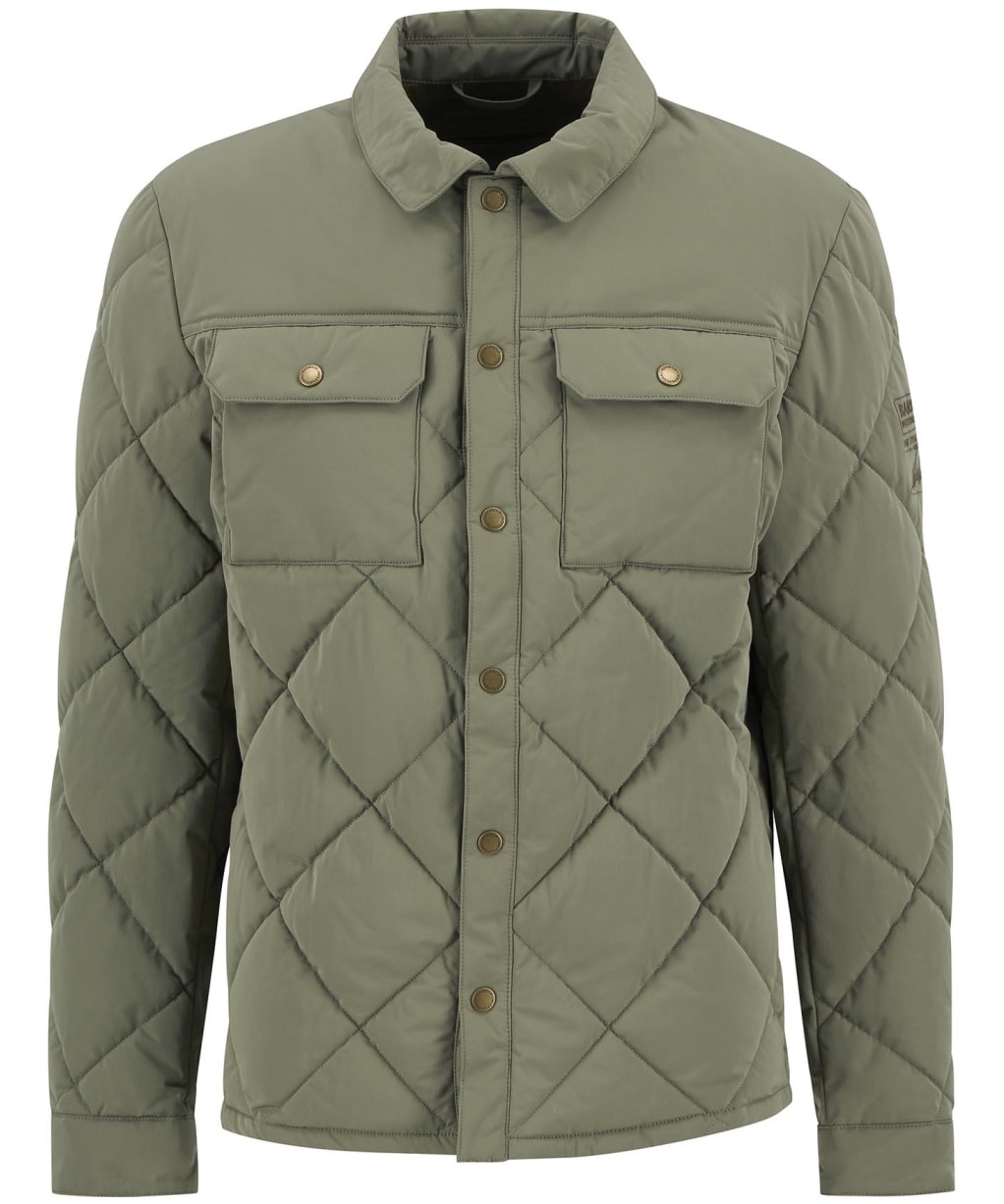 Men's Barbour International Axwell Puffer Jacket - Light Moss