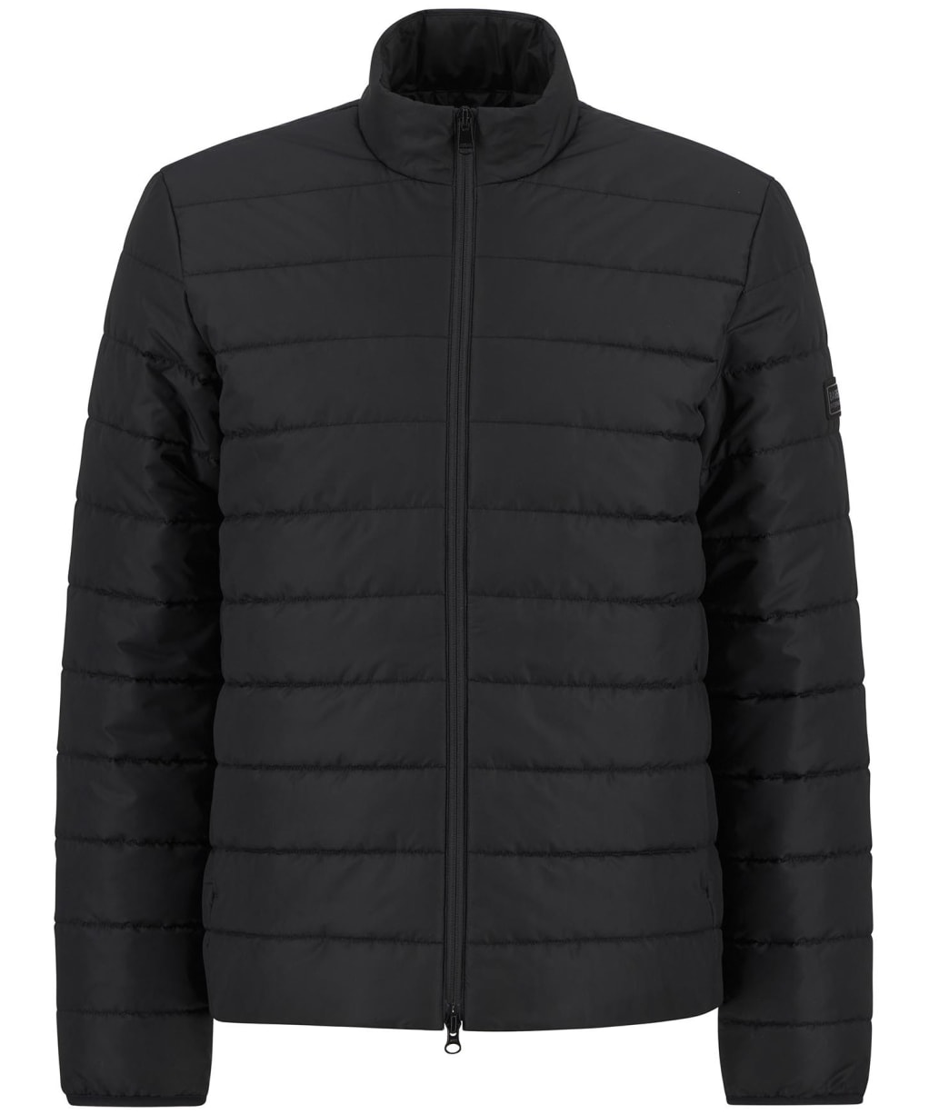 Men's Barbour International Aldon Quilted Jacket - Black