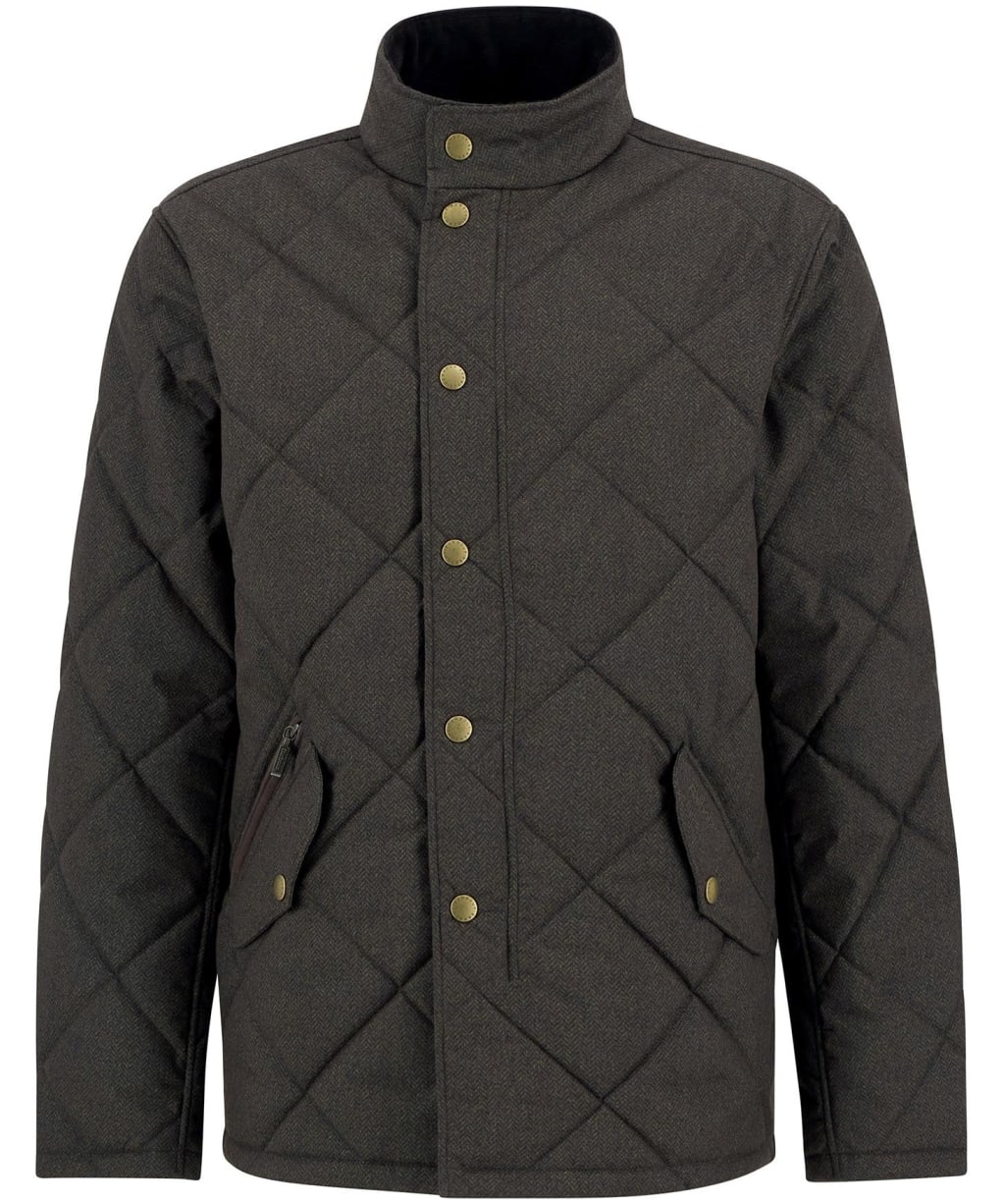 Men's Barbour Winter Shoveler Quilted Jacket - Dark Olive