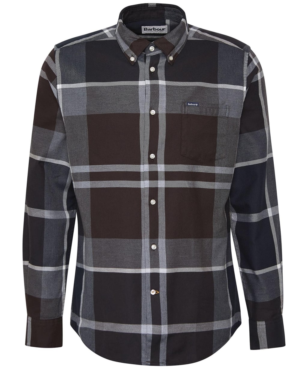 Men’s Barbour Dunoon Tailored Shirt - Midnight Oak Tartan