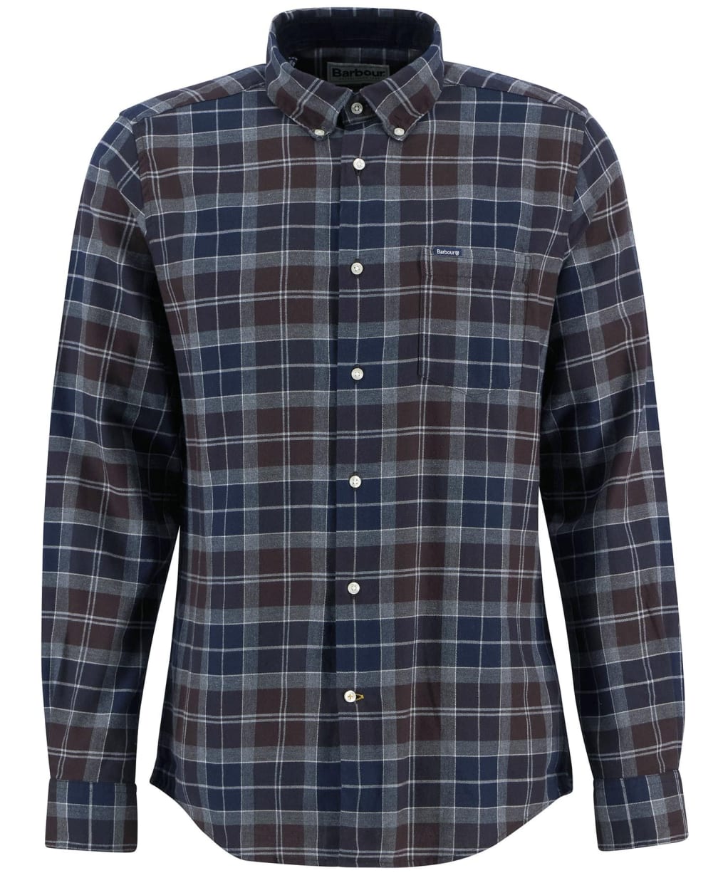 Men’s Barbour Fortrose Tailored Shirt - Midnight Oak Tartan