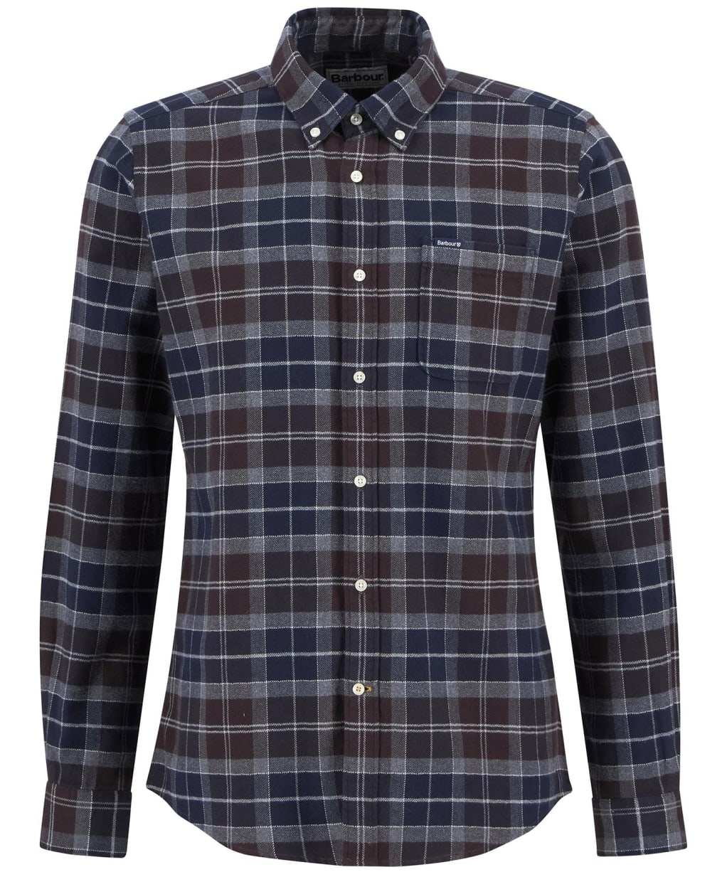 Men’s Barbour Kyeloch Tailored Shirt - Midnight Oak Tartan