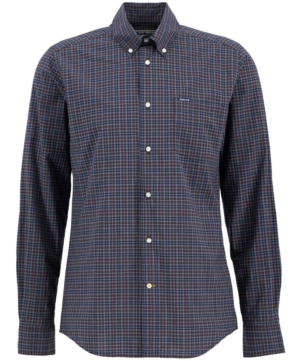 Men’s Barbour Lomond Tailored Shirt - Midnight Oak Tartan