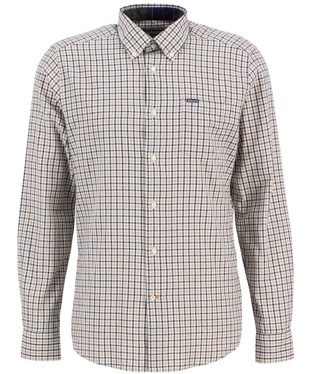 Men’s Barbour Padshaw Tailored Shirt - Washed Stone