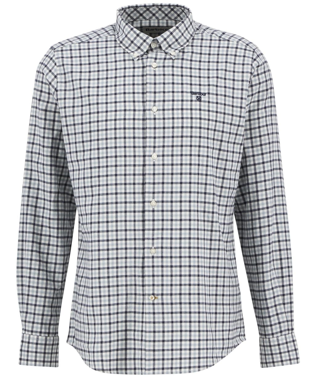 Men's Barbour Finkle Tailored Shirt - Mineral Blue