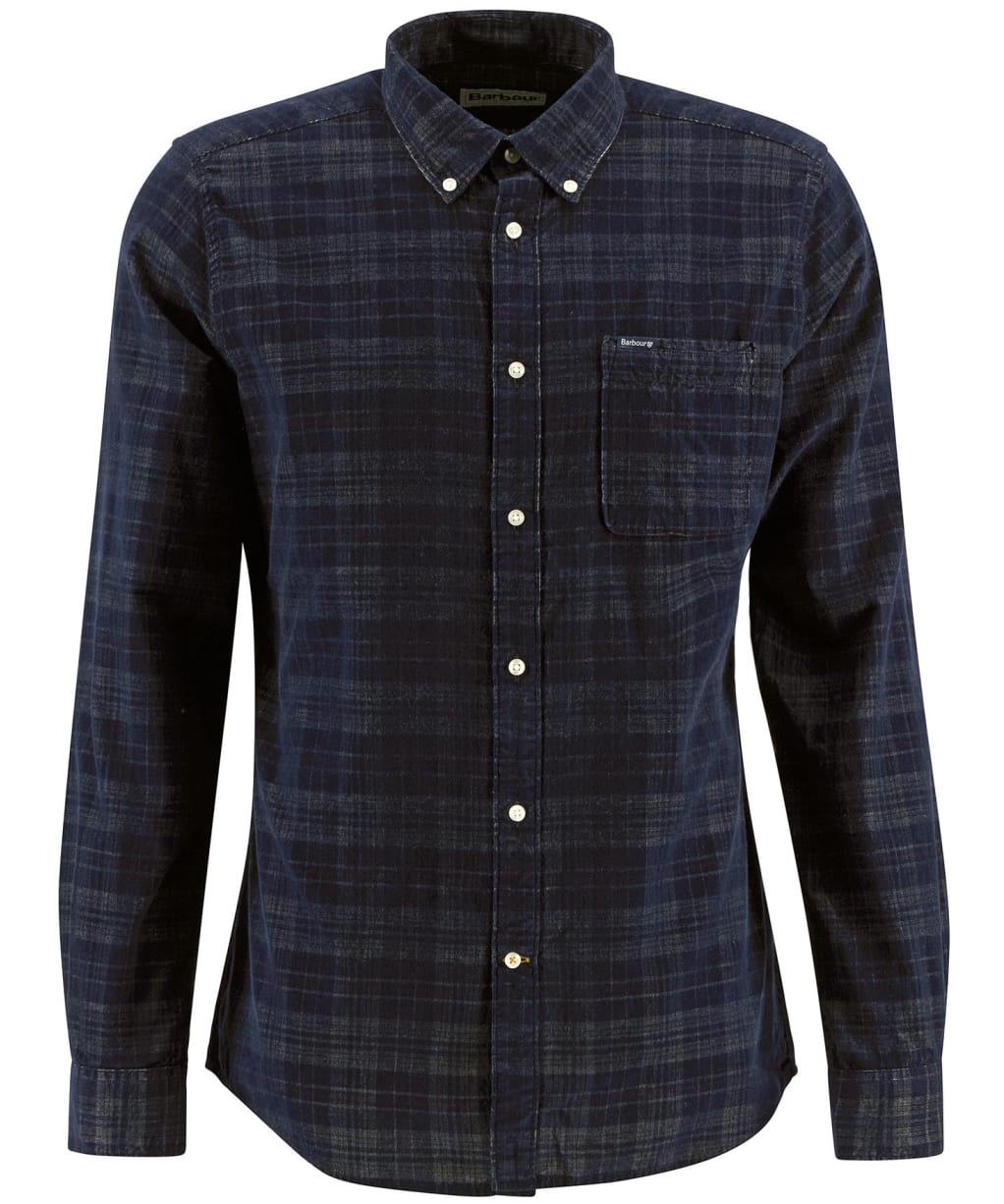 Men's Barbour Southfield Tailored Shirt - Dark Navy
