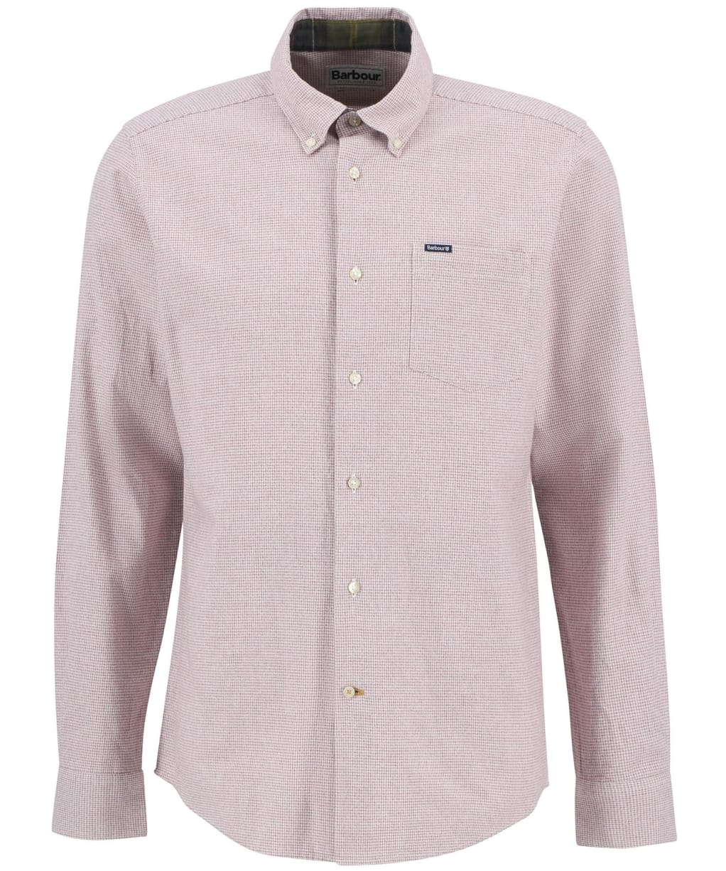 Men's Barbour Turner Tailored Shirt - Earth Pink