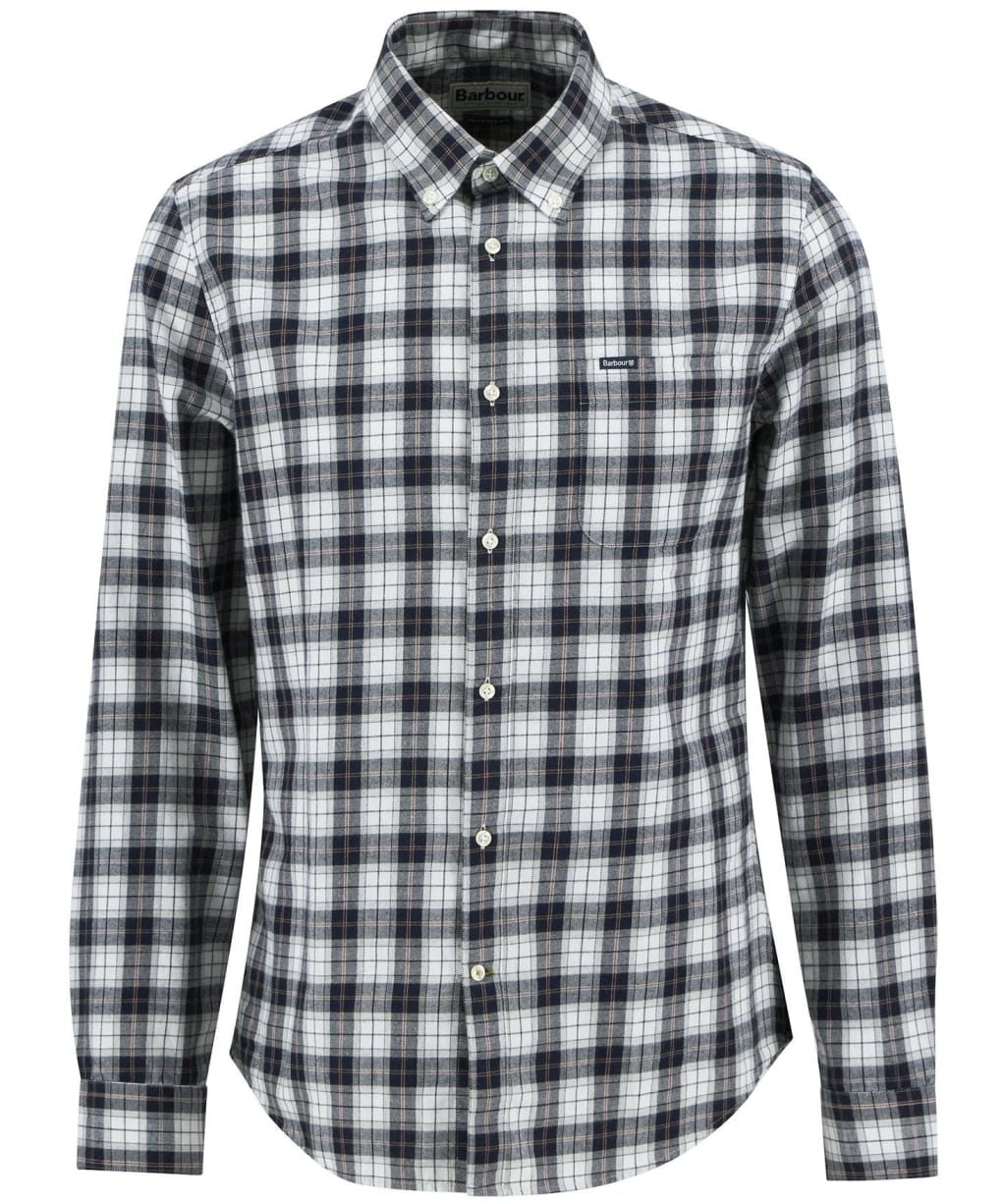 Men's Barbour Lanark Tartan Tailored Shirt - Riverstone Tartan