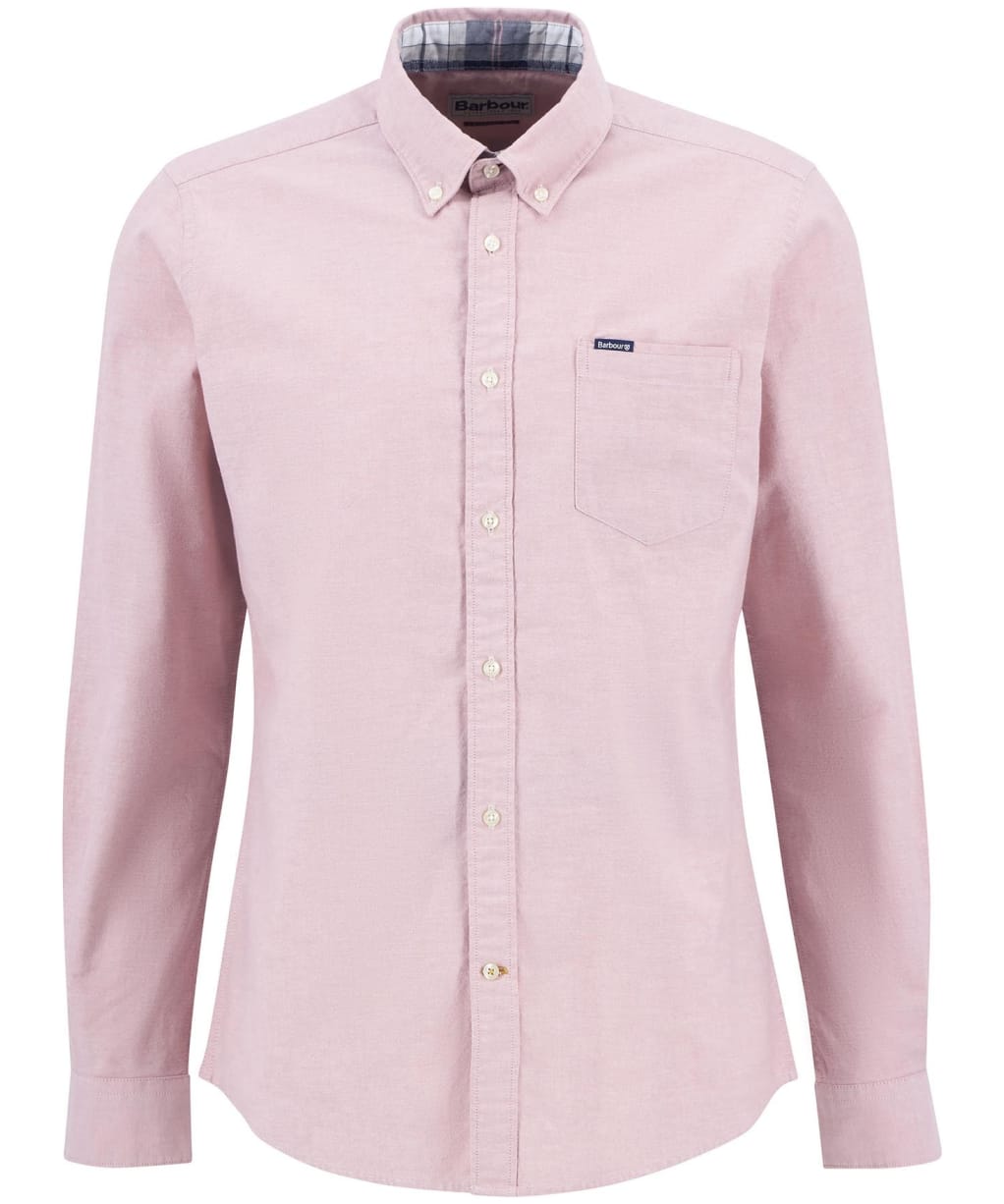 Men's Barbour Marsden Tailored Oxford Shirt - Earth Pink