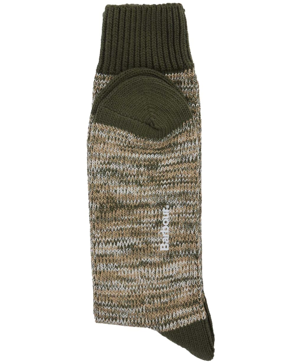 Men's Barbour Bedrock Boot Socks - Olive Mix
