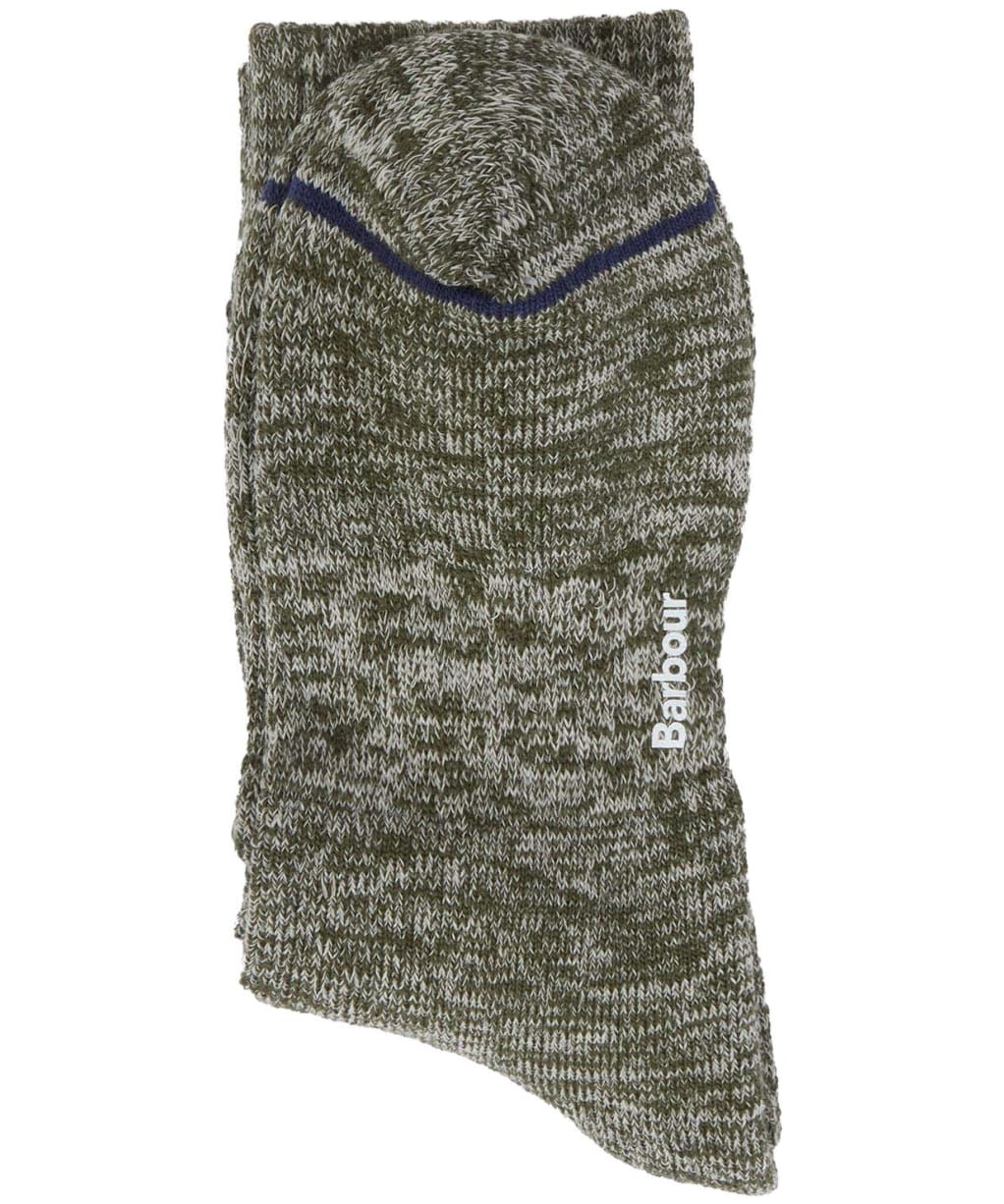 Men's Barbour Storm Boot Socks - Olive