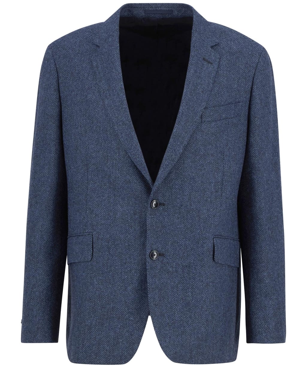 Men's Barbour Firth Moons Herringbone Blazer - Navy