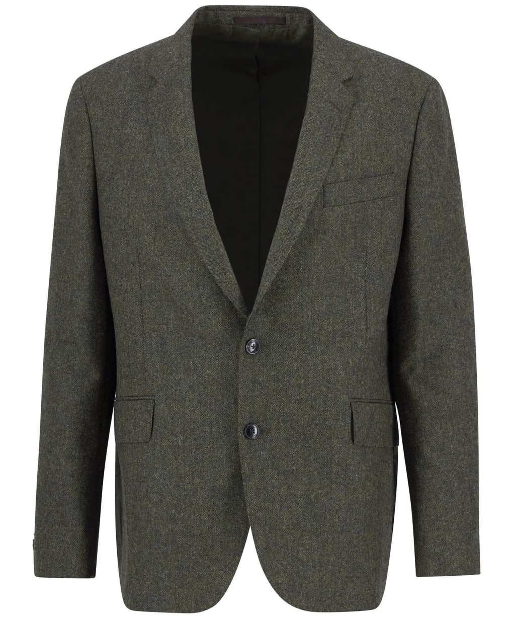 Men's Barbour Godfrey Moons Shetland Blazer - Olive