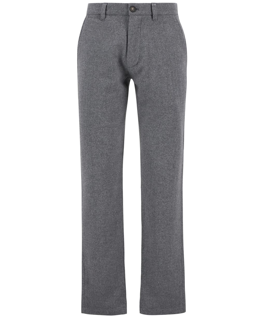 Men's Barbour Wool Blend Tailored Trouser - Grey Marl