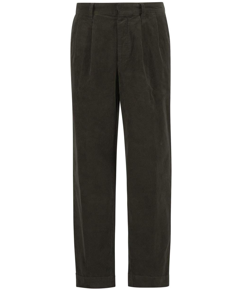 Men's Barbour Wallington Cord Trouser - Olive