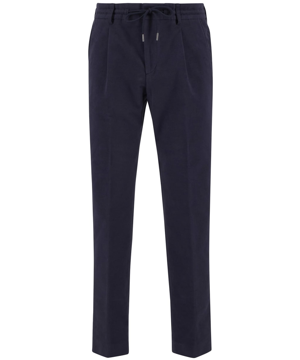 Men's Barbour Jennings Moleskin Trouser - Navy
